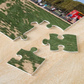 Cat Painting Eiffeltoren Parijs Reizen Legpuzzel (Zijkant)