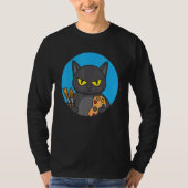 Cat painting t-shirt (Voorkant)