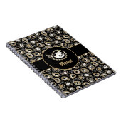 Cat Paisley Notitieboek (Rechterzijde)