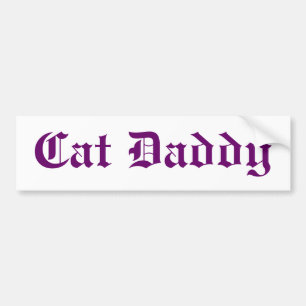 Cat Papa bumper sticker