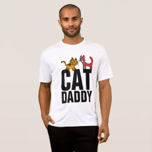 CAT PAPA PAPA Grappige Mannen T-shirts