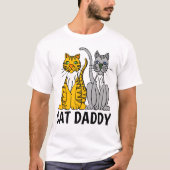 CAT PAPA PAPA T-shirts & sweatshirts (Voorkant)