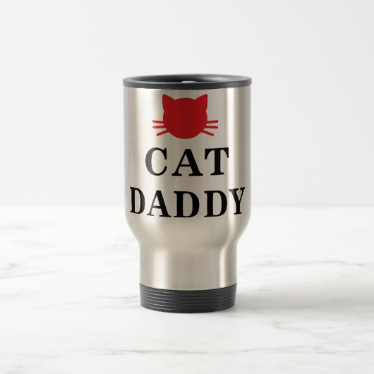 Cat Papa Travel Mug Reisbeker (Center)