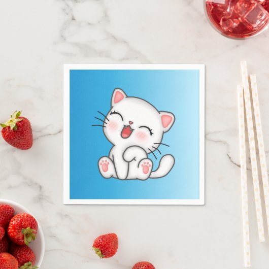 Cat Paper Napkin Servet (Insitu)
