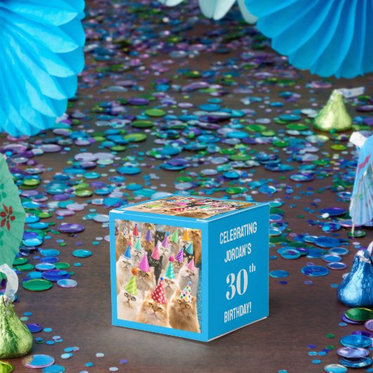 Cat Party Bedankdoosjes (Feest)