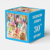 Cat Party Bedankdoosjes (Achterkant)