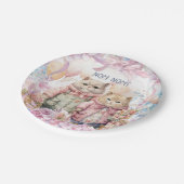 Cat Party Borden Papieren Bordje (Gekanteld)