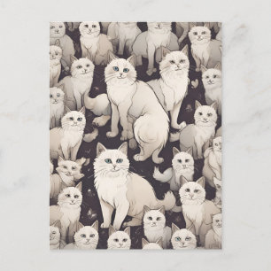 Cat Party Briefkaart