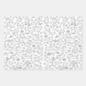 Cat Party. Cadeaupapier (Voorkant 2)