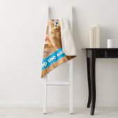 Cat Party Sherpa Deken (In situ)