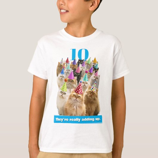 Cat Party T-shirt (Voorkant)