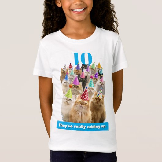 Cat Party T-shirt (Voorkant)