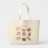 Cat Pastries Canvas tas (Voorkant)