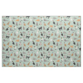 Cat Pattern Cat Katten Cute Dapper Stof (Fat Quarter)