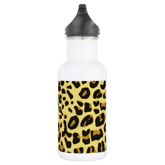 Cat Pattern (dierlijk Oerwoud) Waterfles (Rechts)