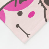 Cat Pattern Funny Colorful Pets Animals Fleece Deken (Hoek)