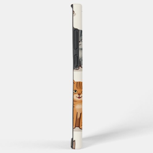 Cat Pattern Galaxy-Hoesje Samsung Galaxy Hoesje (Rechterkant)