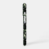 Cat Pattern Green Camouflage iPhone 16 Hoesje (Linkerkant)