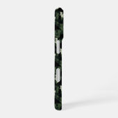 Cat Pattern Green Camouflage iPhone 16 Hoesje (Rechterkant)