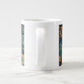Cat Pattern Jumbo Mok (Achterkant)