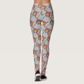 cat patterned Leggings (Achterkant)