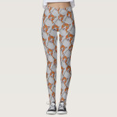 cat patterned Leggings (Voorkant)