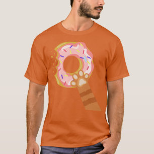 Cat Paw Grab Donut T-shirt