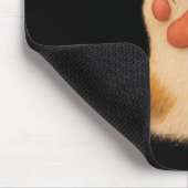 Cat-paw Heart - Cute Draw Pet And Love Gesture Muismat (Hoek)