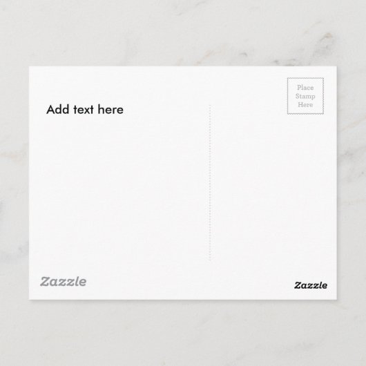 Cat Paw High-Five Briefkaart (Achterkant)