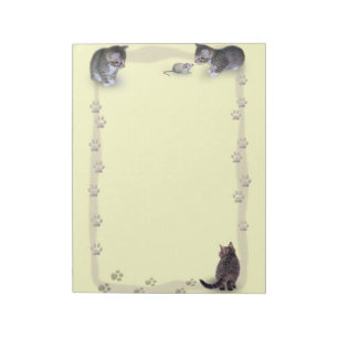 Cat Paw-Lijst Notitieblok