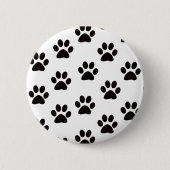 Cat Paw Prints Button (Voorkant)