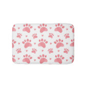 Cat Paws Waterverf Patroon Badmat (Voorkant)