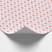 Cat Paws Waterverf Patroon Cadeaupapier (Hoek)