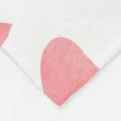 Cat Paws Waterverf Patroon Fleece Deken (Hoek)