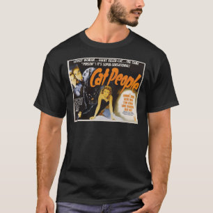 Cat People (1942) -  Poster Classic T T-shirt