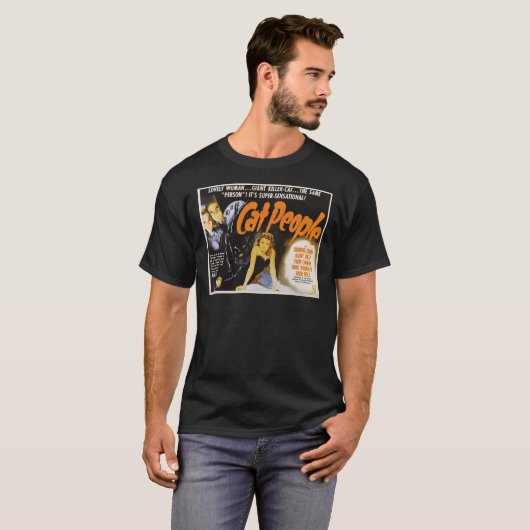 Cat People (1942) -  Poster Classic T T-shirt