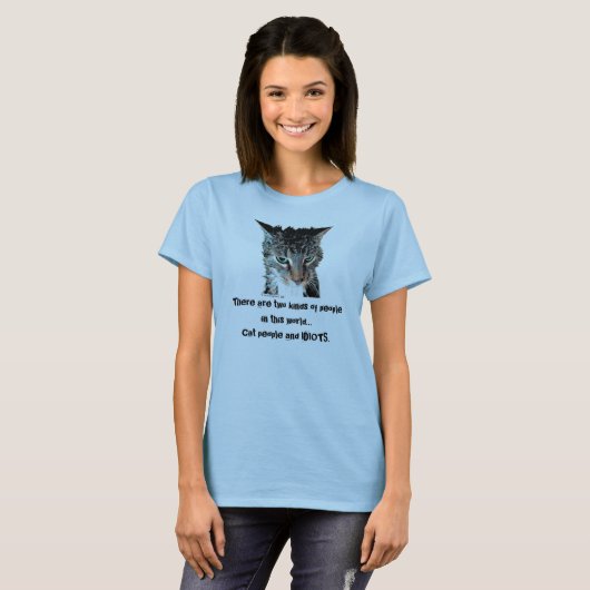 Cat People Shirt (Voorkant volledig)