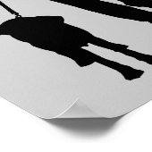 Cat People versus Dog People Funny Poster Sign (Hoek)