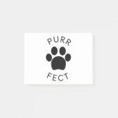 Cat Perfect Spint Paw Print Post-it® Notes (Voorkant)