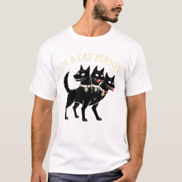 Cat Person Forever T-shirt