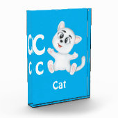 Cat personaliseer ABC: Letter C - Jouw namen toevo Fotoblokken (Links)