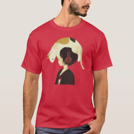 CAT-PET - Anime-kind met kat T-shirt