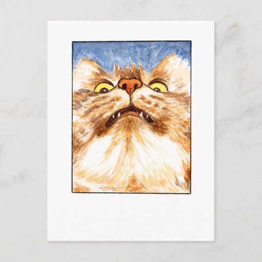 Cat Pet Selfie- DNM Briefkaarten (Voorkant)