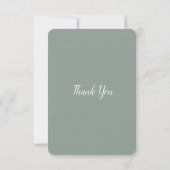 Cat/Pet Sitter's Thank You Card Bedankkaart (Achterkant)