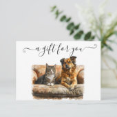 Cat Pet Sitting Walking (Staand voorkant)