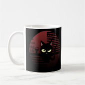 Cat Pew Pew Madafaca Crazy Cat Funny Graph Koffiemok (Links)