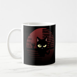 Cat Pew Pew Madafaca Crazy Cat Funny Graph Koffiemok