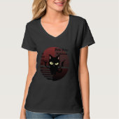 Cat Pew Pew Madafaca Crazy Cat Funny Graph T-shirt (Voorkant)