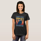 Cat Pew Pew Madafakas Crazy Cat Paintball Pistool T-shirt (Voorkant volledig)