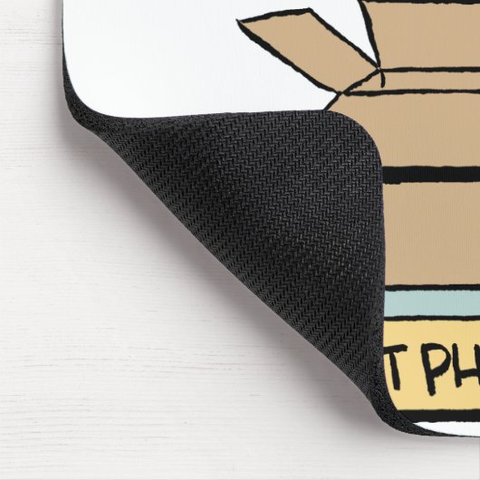 Cat Philosophy Mousepad Muismat (Hoek)